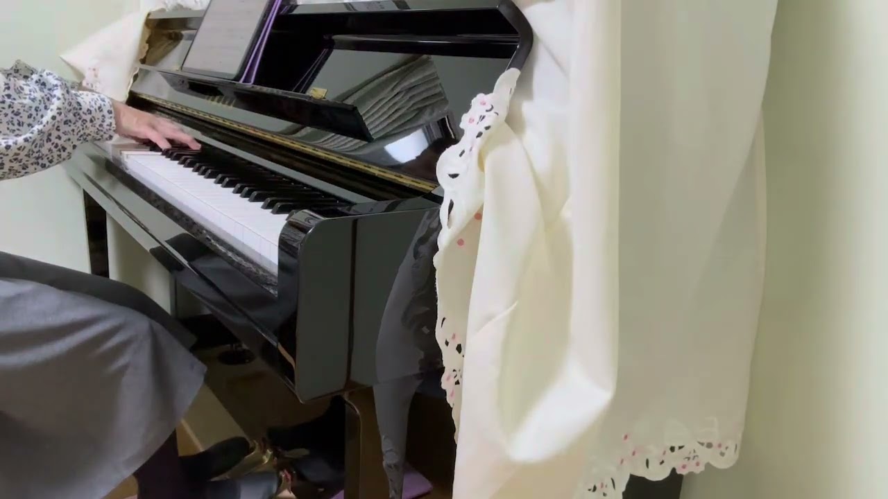 ショパン「ラルゴ（ポーランドをお守りください）」この難しーい曲でも応用編‼️習った成果が出てると嬉しい☺️なあ、、これもリサイタル曲🎹短い中にいっぱい内容が詰まってる！