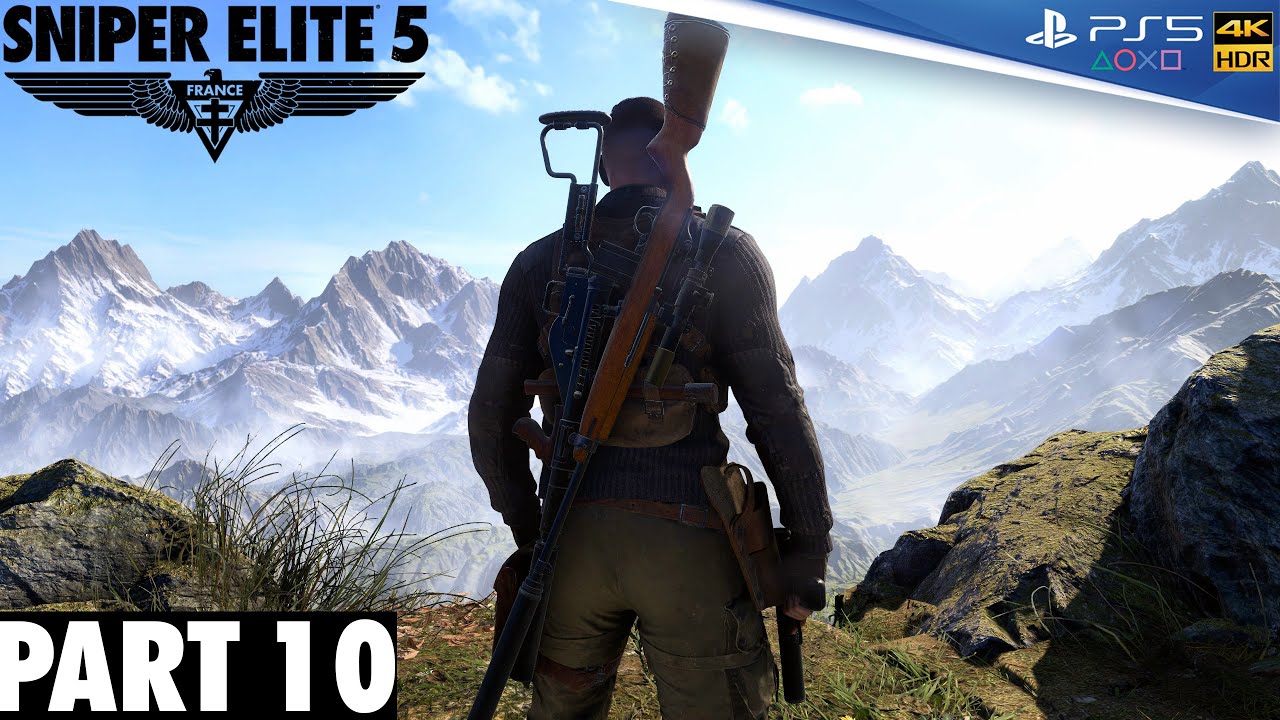 Sniper Elite 5 Wolf Mountain DLC: Kill Hitler  | PS5 4K HDR
