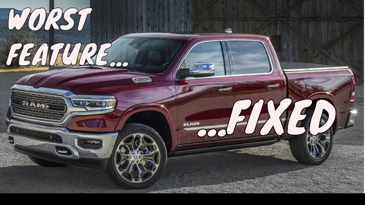 WORST FEATURE FIXED! 2019 RAM 1500 5.7L HEMI/LARAMIE.. BRAKE ASSIST