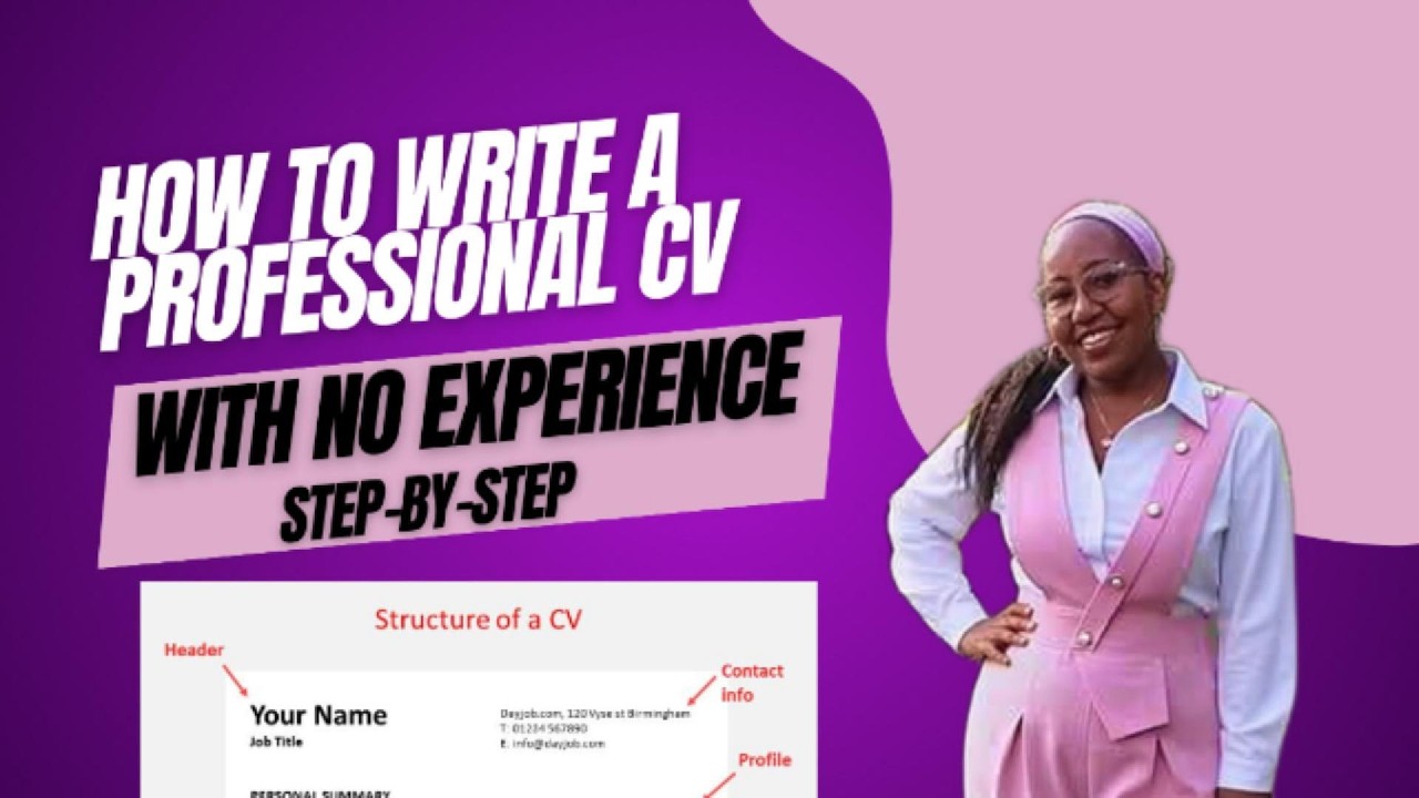 How to Build a Professional CV Without Experience