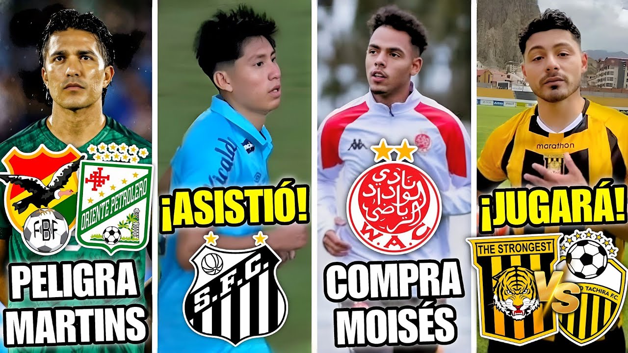 🚨¡PELIGRA REGRESO de MARCELO MARTINS a la SELECCIÓN!🇧🇴ASISTENCIA de MIGUELITO |DARWIN LOM vs TACHIRA