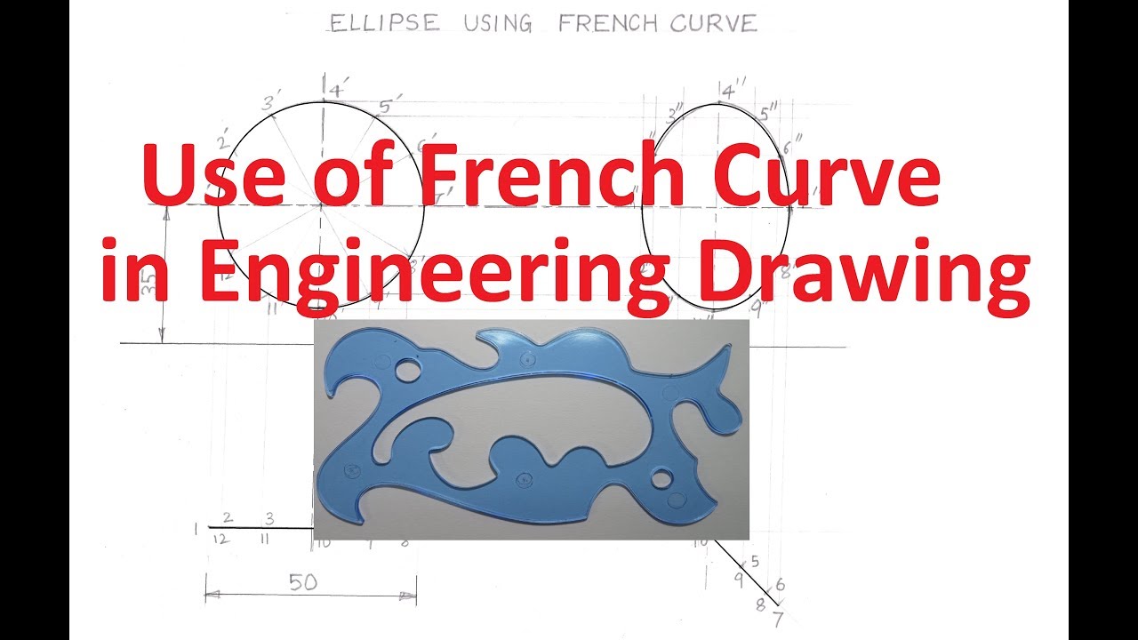 1.6-Use of French Curve in Engineering Drawing