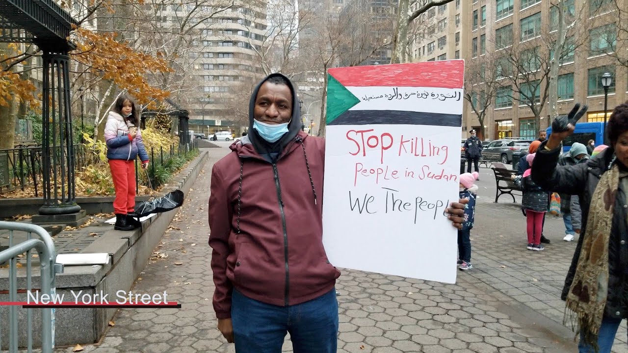 NYC March For Sudan #KeepEyesOnSudan  December 18th 2021