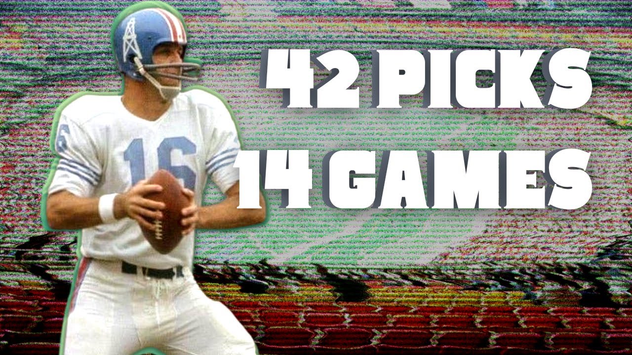 George Blanda's record-breaking season.
