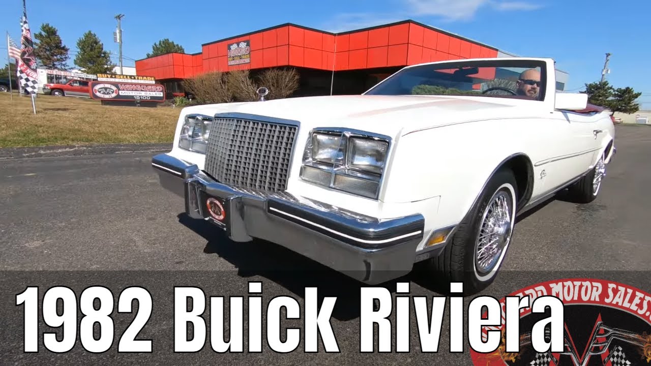 1982 Buick Riviera For Sale