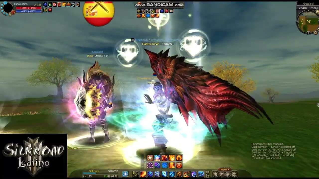 PvP Rogue Warlock+11 VS Blader Force+12 _ToKachi_ (TOTAL 3-2) Silkroad Latino.