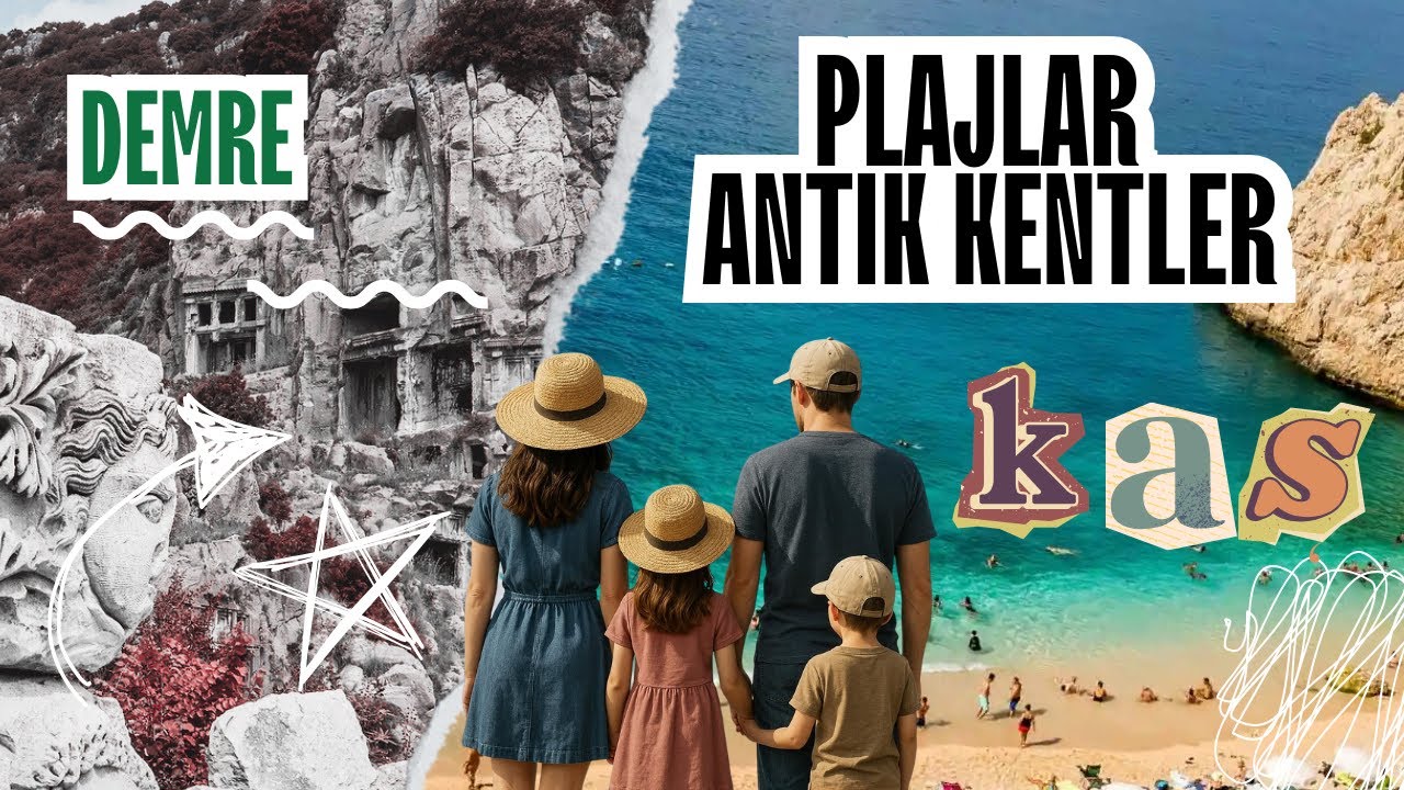 Kaş’tan Demre’ye: Plajlar, Tarih ve Doğa Keyfi! 🏖️ Gezi Vlogu