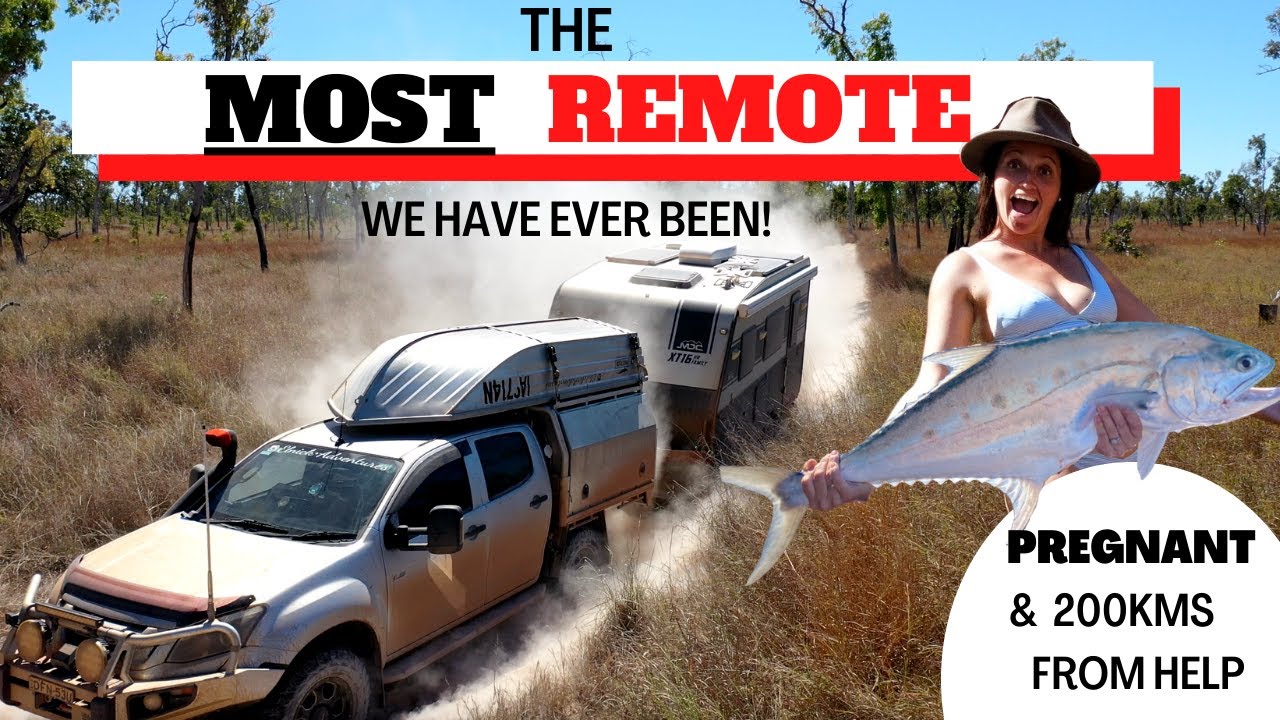 REMOTE Outback Caravanning - BEST EXPERIENCE YET!!- The Gulf of Carpentaria - Savannah Way EP26
