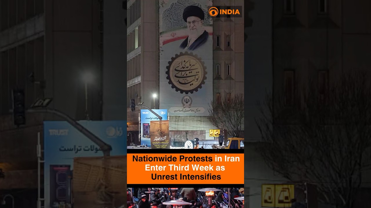 Nationwide Protests in Iran Enter Third Week as Unrest Intensifies