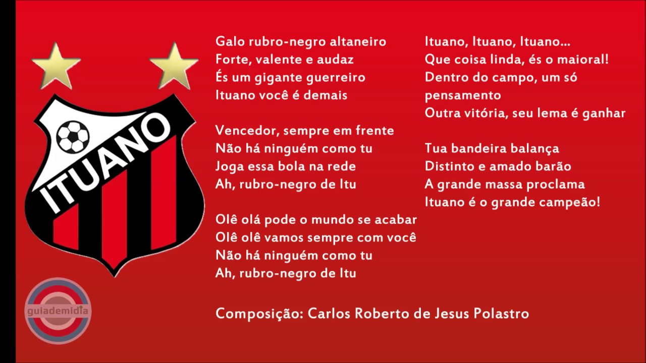 Hino do Ituano Futebol Clube ( SP ) | Oficial
