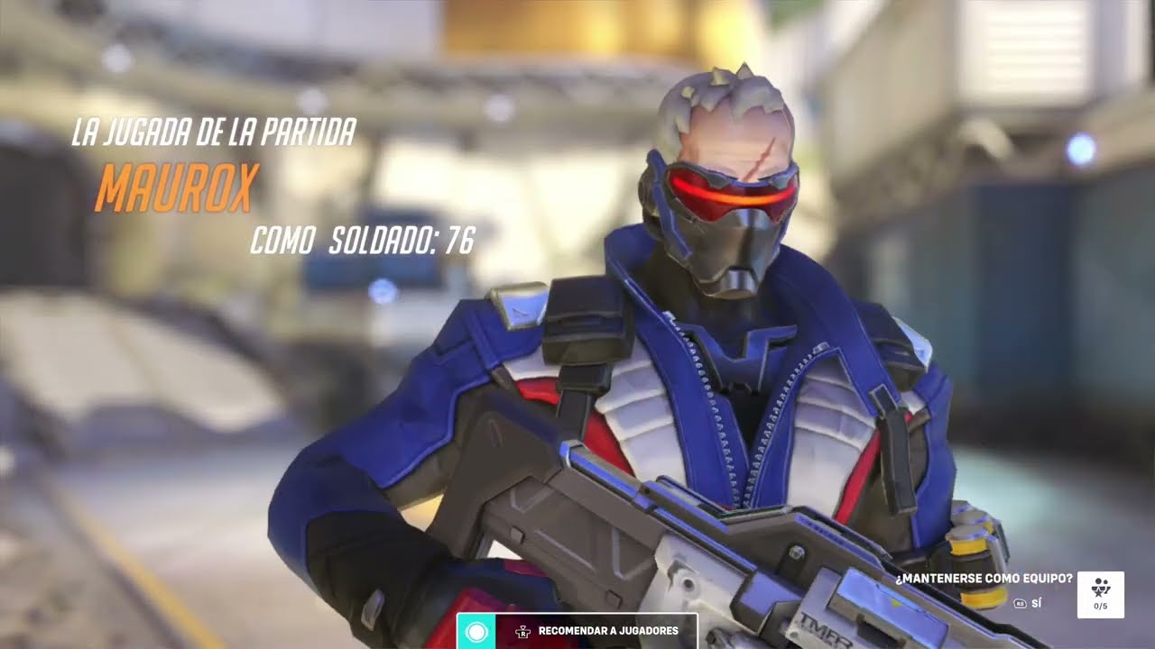 OVERWATCH 2 - La Jugada de la Partida - Soldado 76