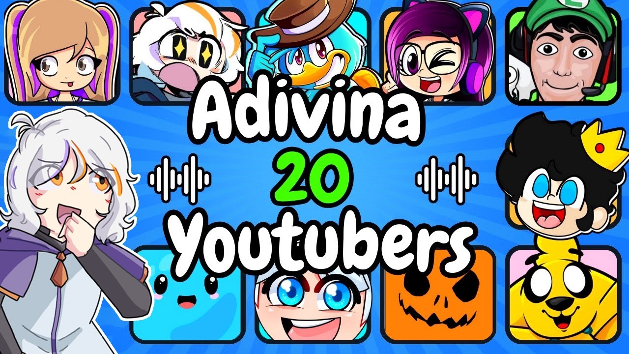 ADIVINA 20 YOUTUBERS POR LA CANCION 🎶 LOS DEL PUEBLO ❤️ LYNA 💜 KARIMJUEGA 😃 ¿ADIVINA QUIEN CANTA?