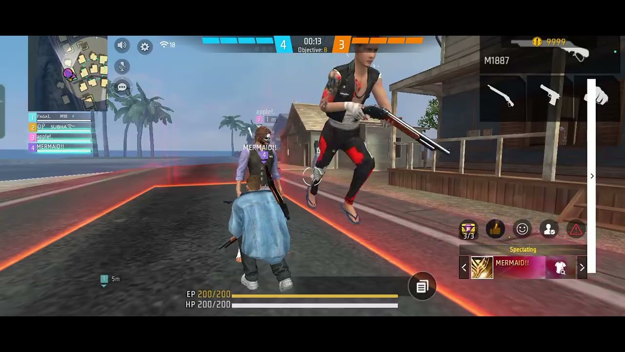 White 444 vs riot ff .....