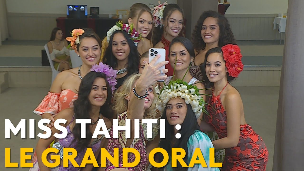 Coulisses du grand oral : les candidates à Miss Tahiti 2025 se dévoilent !