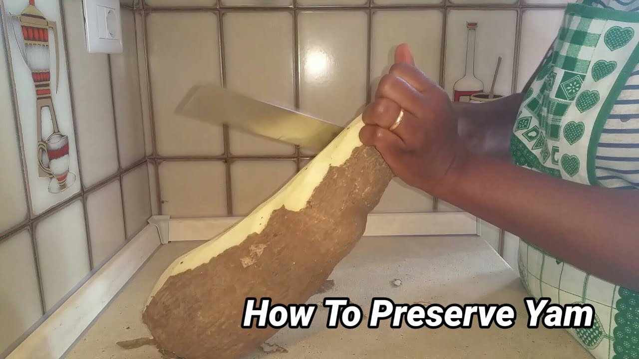 How To Preserve Yam In Freezer