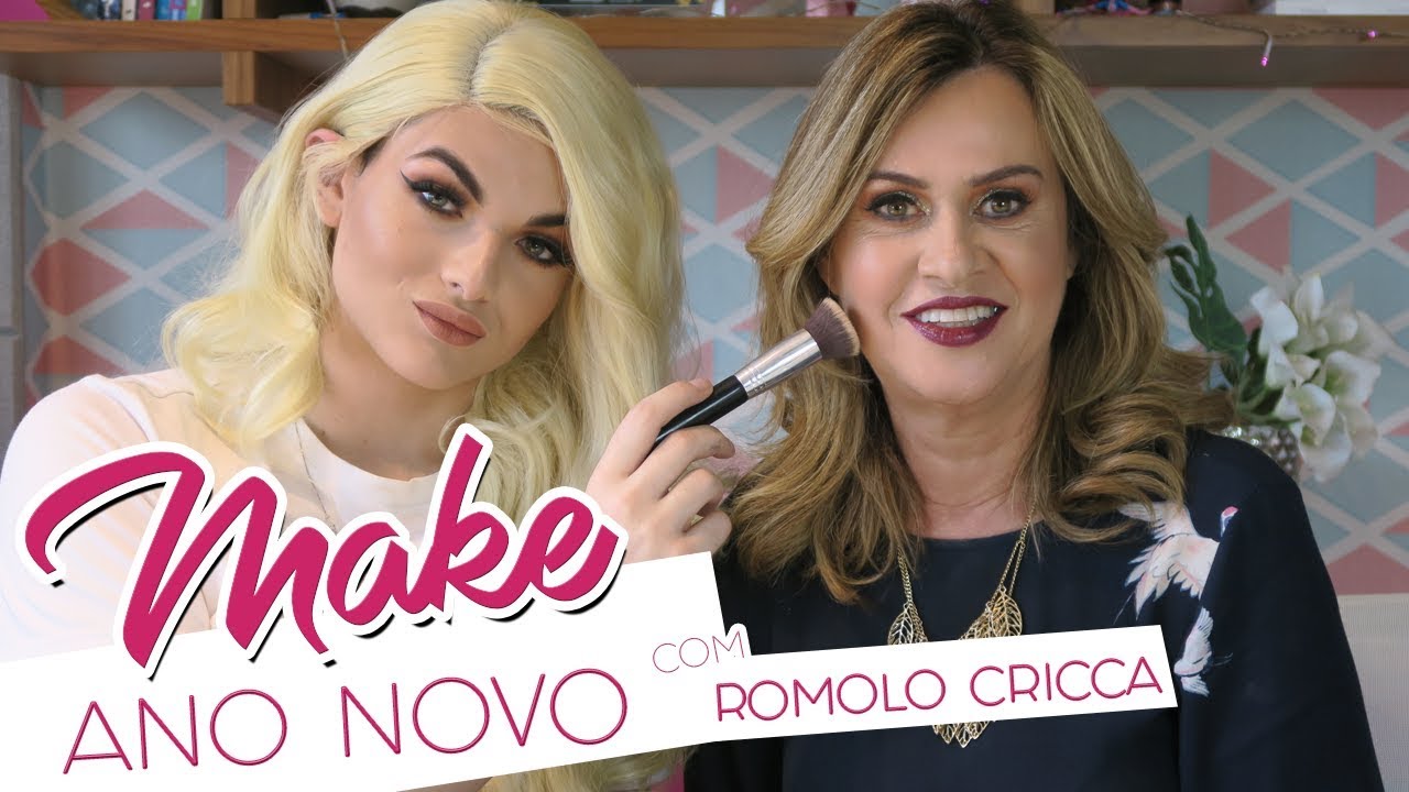 MAQUIAGEM PARA ANO NOVO | com Romolo Cricca