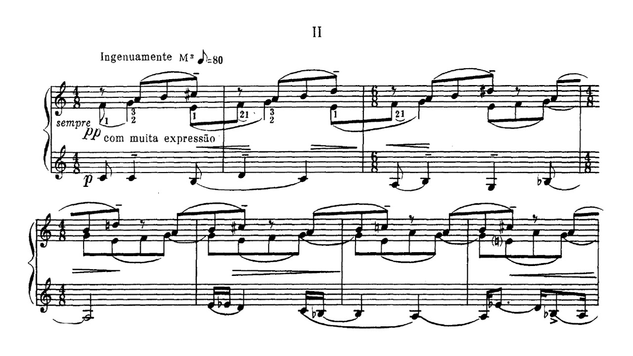 Camargo Guarnieri - Sonatina No.2 (Rosângela Sebba, piano)