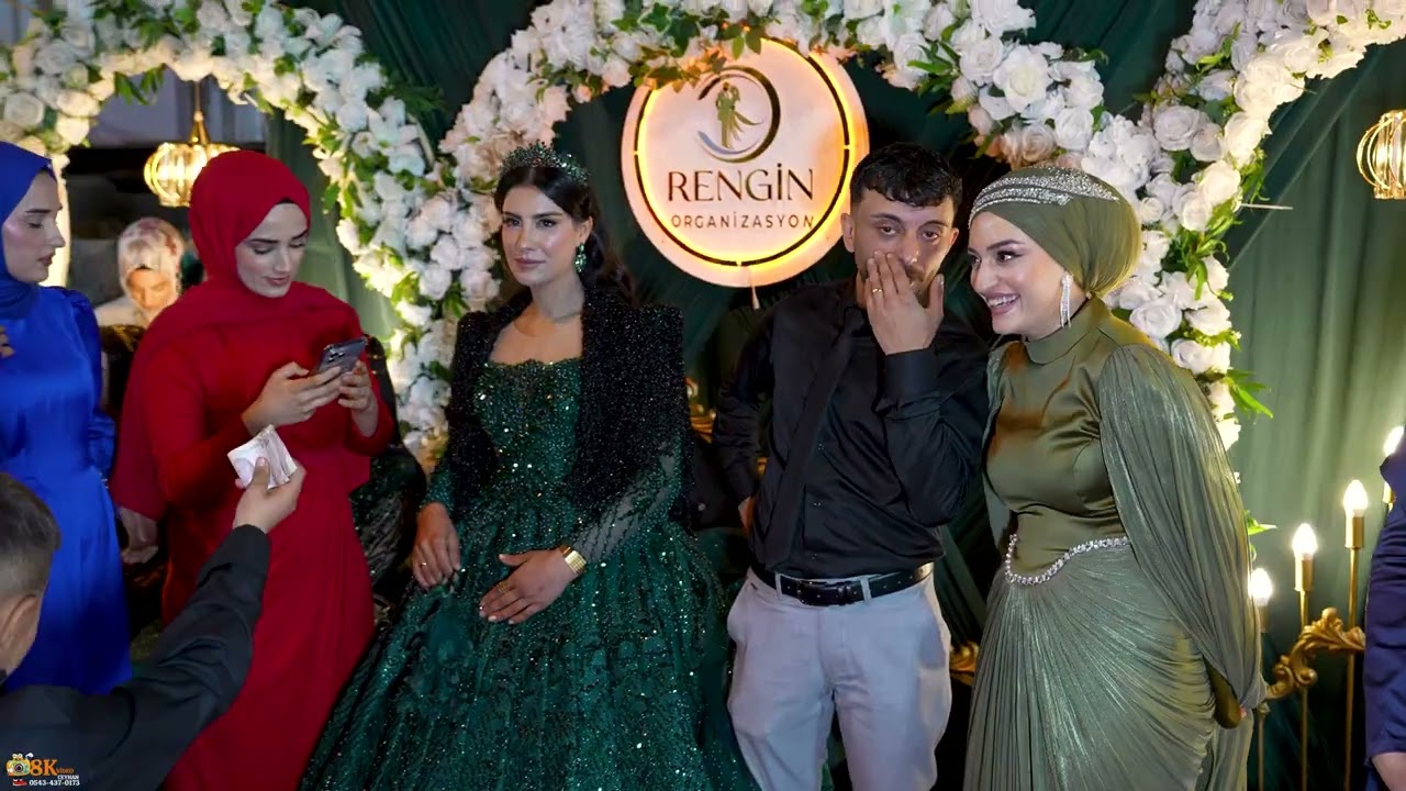 ZINAR FATMA PART2 4K BATUR AİLESİNİN KINA GECESİNDEN KOMA RENGİN 8K VİDEO CEYHAN