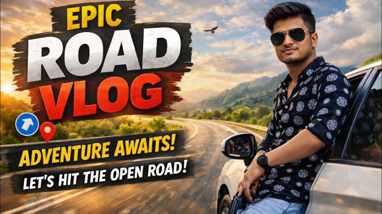 Title:🔥 Chasing Freedom on the Open Road | Ultimate Car Road Vlog 2026 🚗✨ #RakibAdventure #rode 