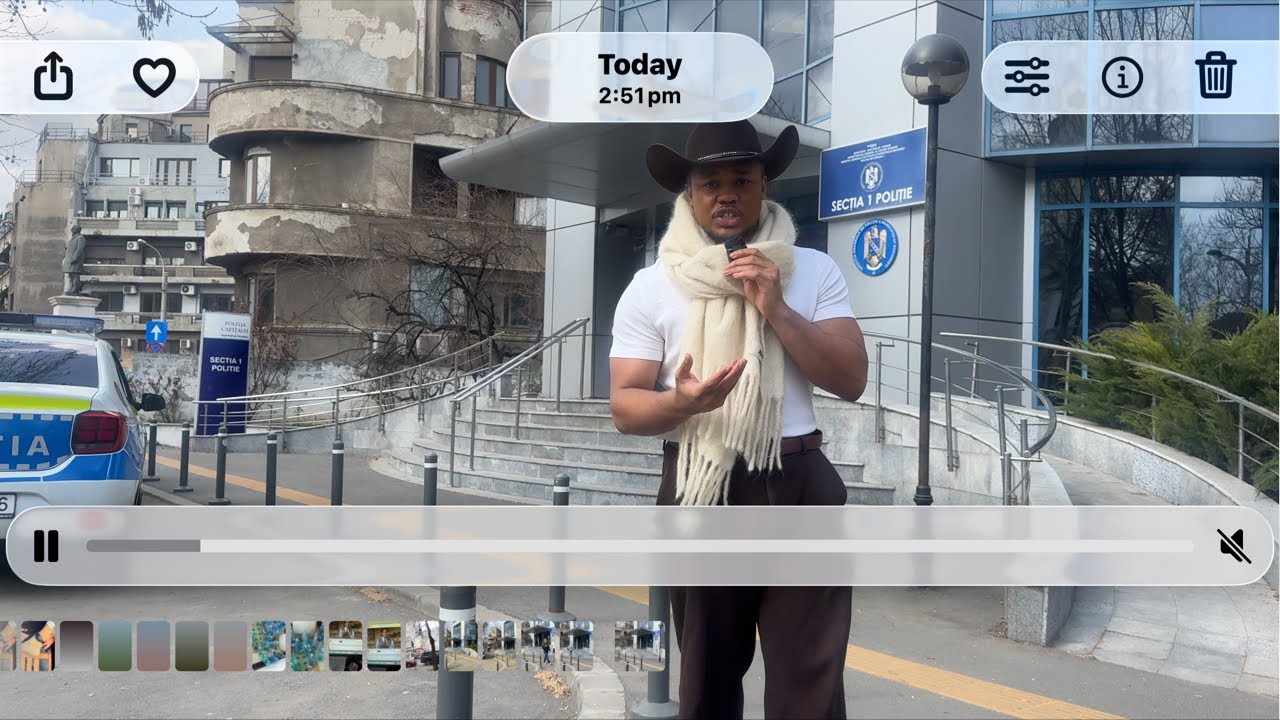 Adonis Live day 1 Romania police station