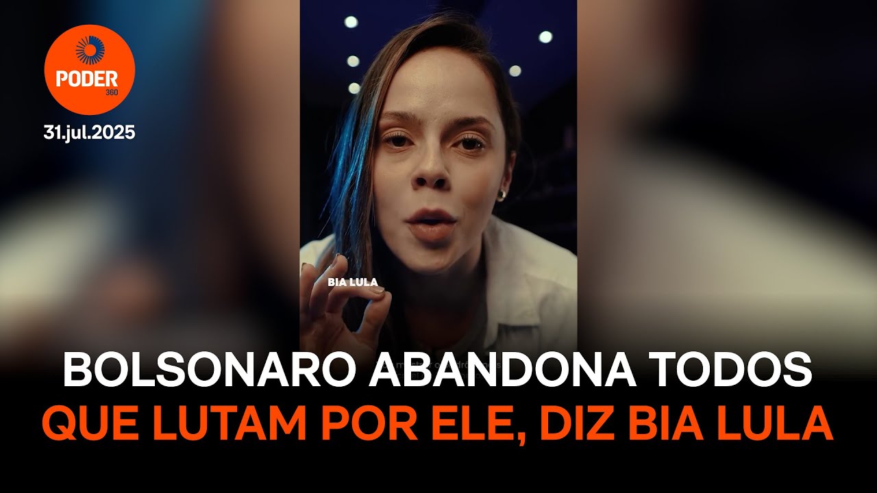 Bolsonaro abandona todos que lutam por ele, diz Bia Lula