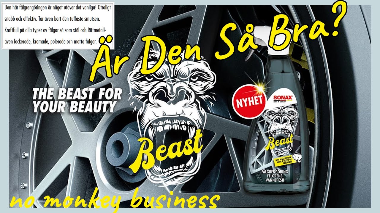 Sonax Beast - Är den så bra?
