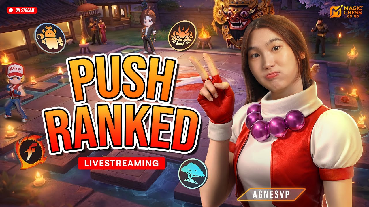 LIVE STREAM MAGIC CHESS GO GO RANKED MODE SOLO DULU YA 