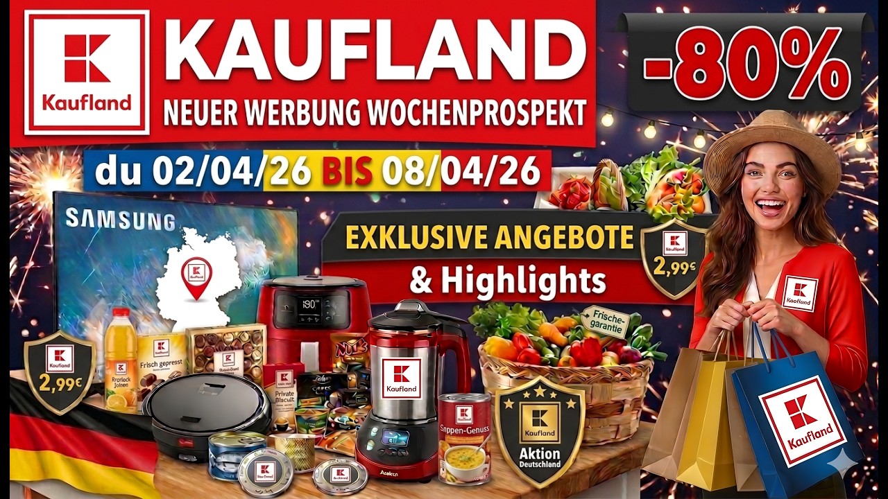 KAUFLAND Neuer Werbung Wochenprospekt - Rabatt Angebote DE | 02/04/2026 BIS 08/04/2026  #prospekt