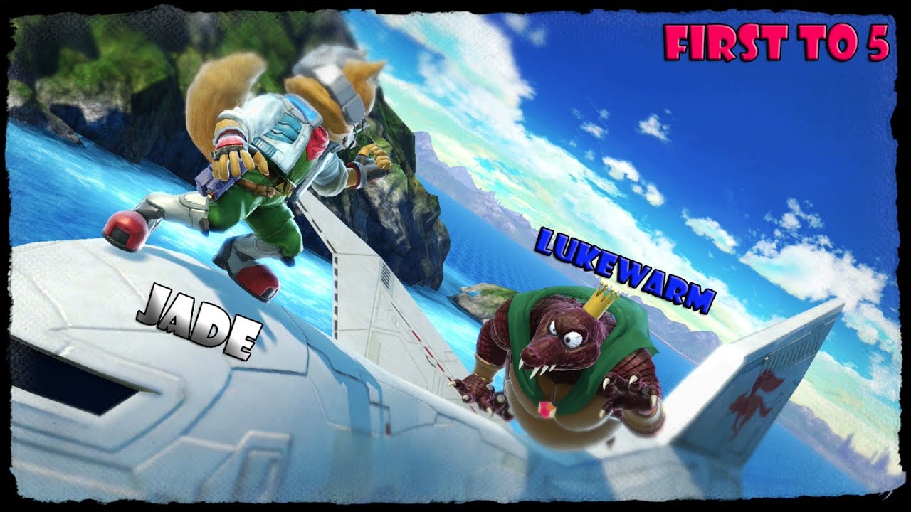 First to 5 with Lukewarm VS Jade (King K  Rool VS Fox)