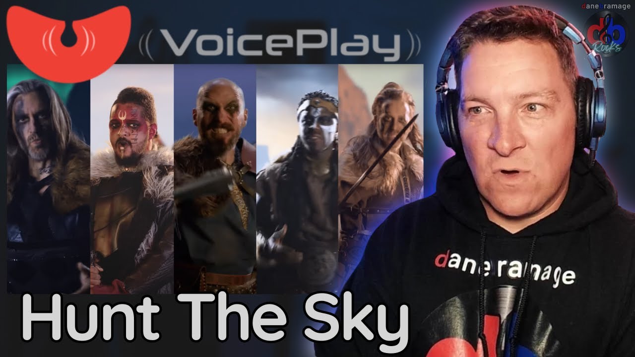 VIKING VOCALS & DRAGONS! VoicePlay - Hunt The Sky 🇺🇸 REACTION