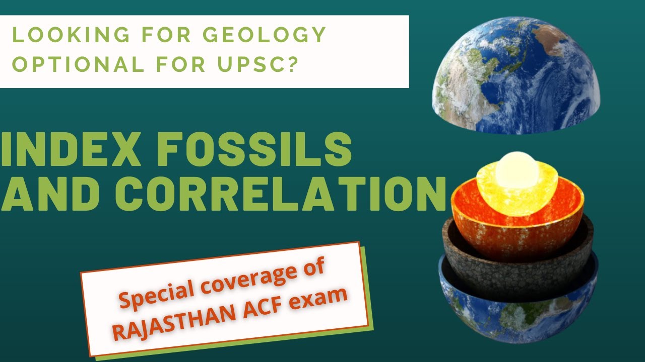 INDEX FOSSILS | Palaeontology #GeologyOptional #UPSC #RajasthanACF #RPSC
