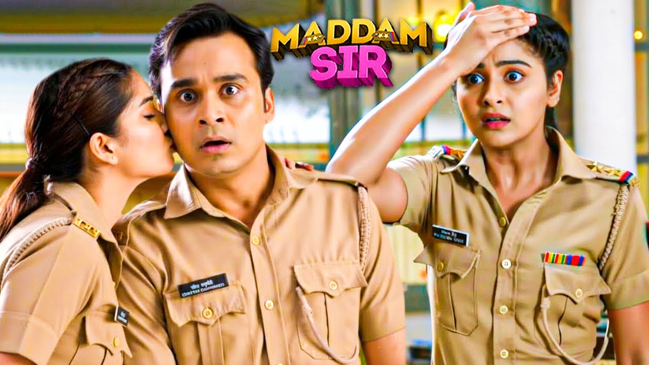 जब Karishma Singh ने थाने में देख लिया Santosh को Cheetah को KISS करते हुए? | Madam Sir