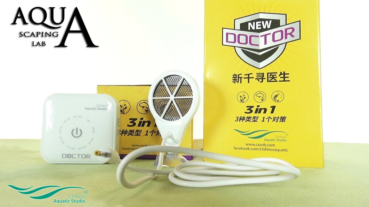 CHIHIROS DOCTOR 3 IN 1 Review and test By Aquascaping Lab (sterilizer tool) Recensione