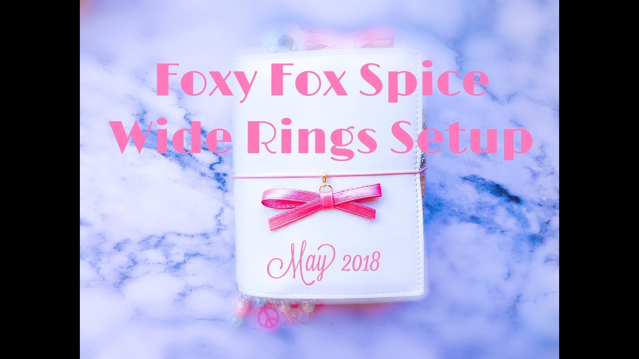 NEW Foxy Fox Spice Wide Rings Salt Setup | MAY 2018