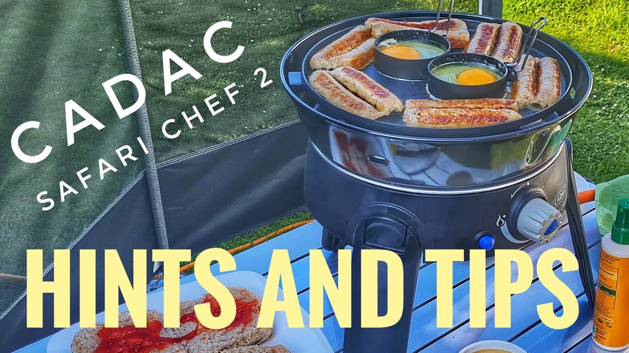 Cadac Safari Chef 2 QR - cooking and cleaning tips