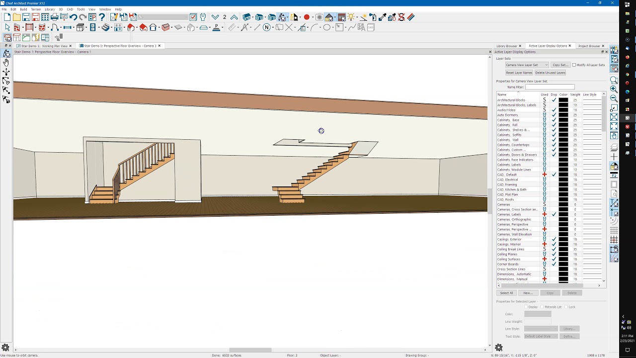 Stairs - Section by Section - Chief Architect