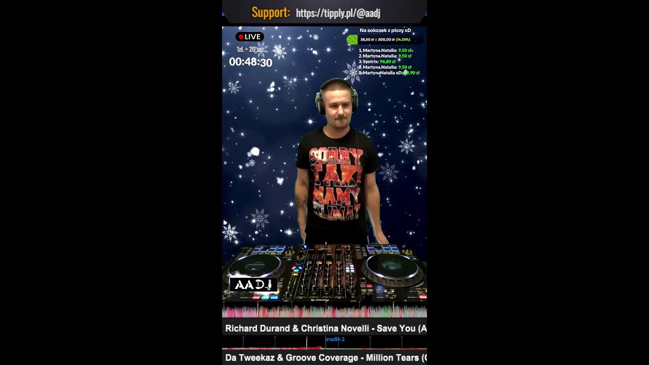 1/2🔴 LIVE AADj Klubowe Nowosci! Wbijaj! Jadymy Durch! 🔥