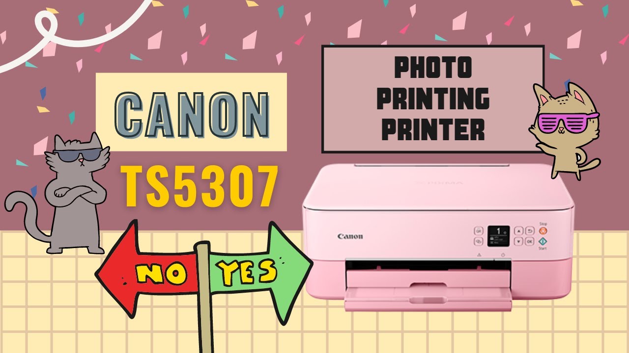 Canon Pixma Printer TS5370 : Unboxing and photo printing testing