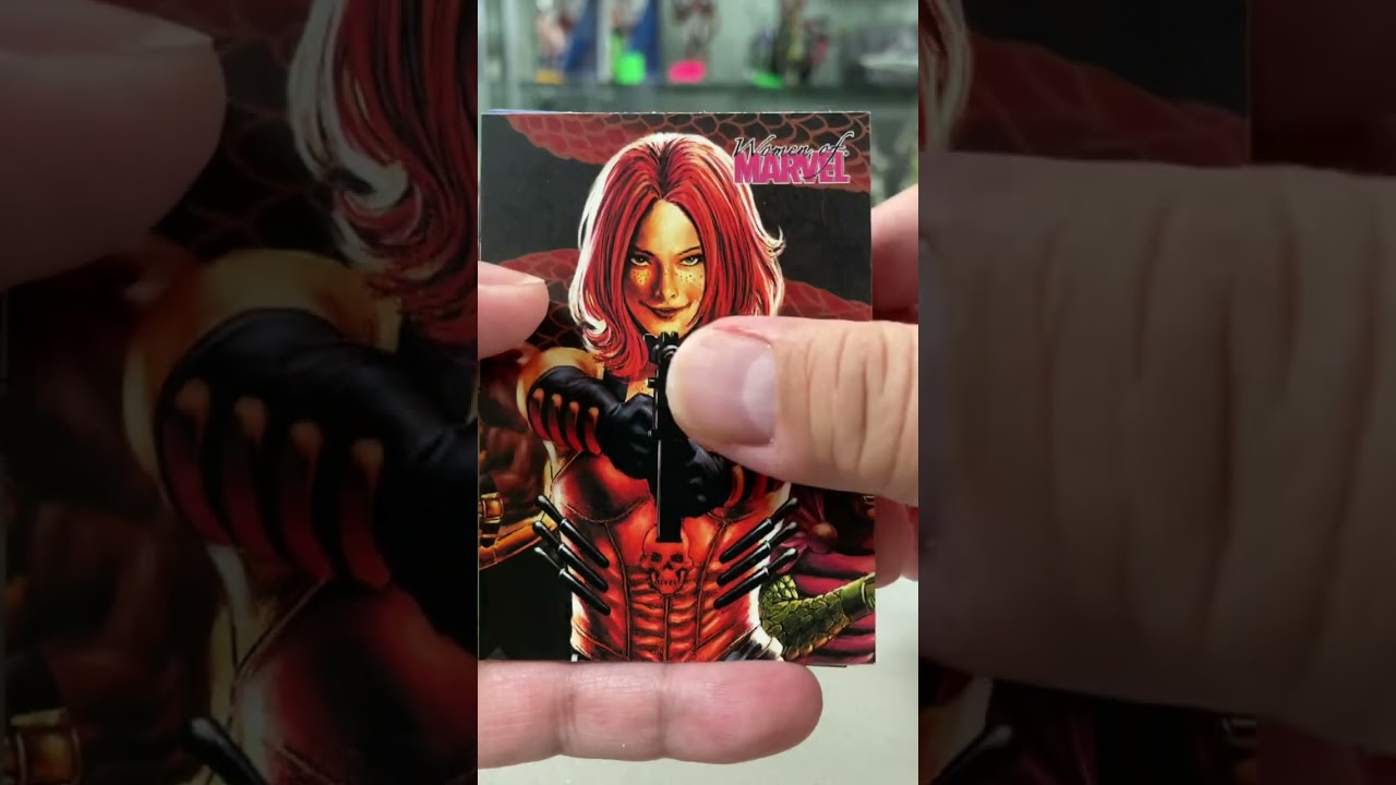 2008 Rittenhouse Women of Marvel Box Break