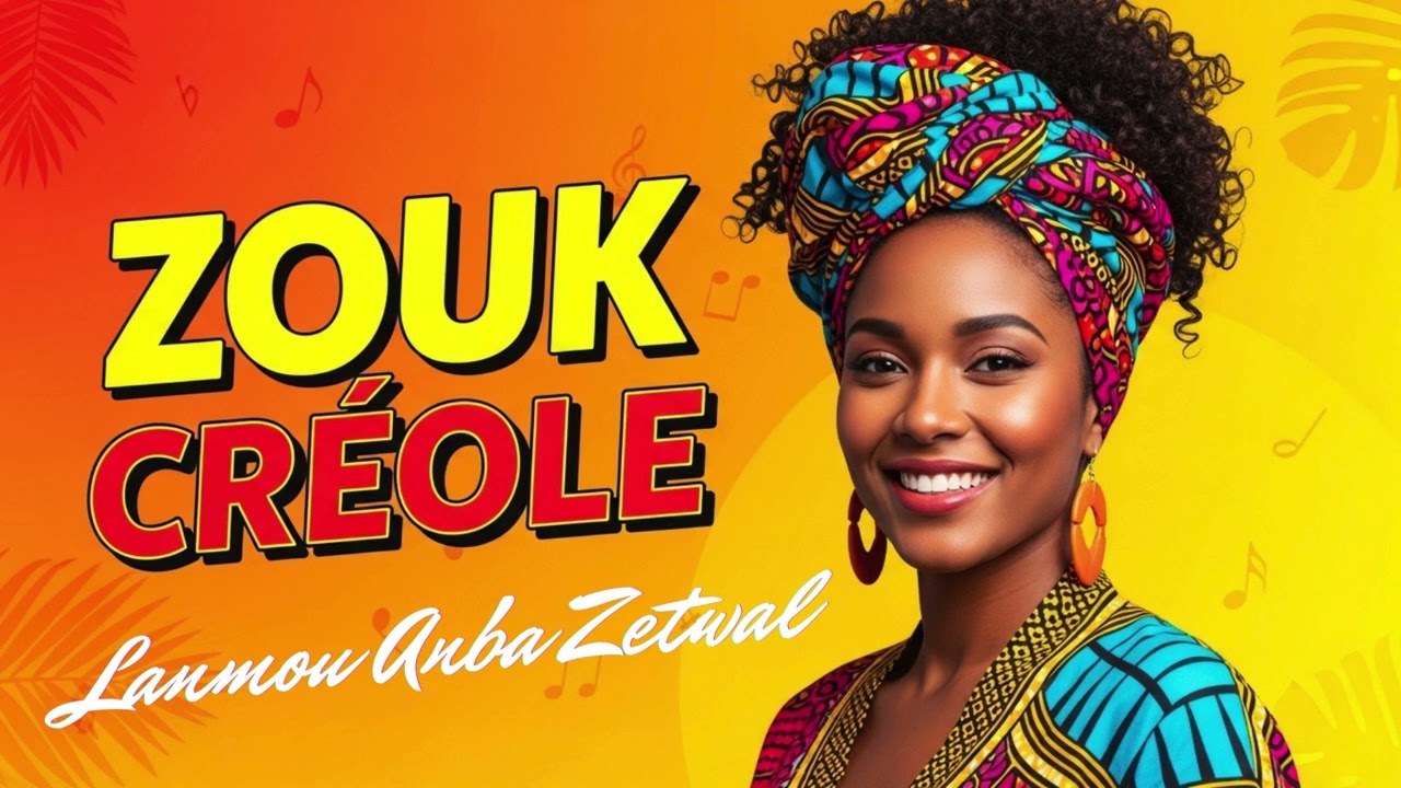 Lanmou Anba Zetwal ✨ Zouk Créole Love Song  Romantic Caribbean Music