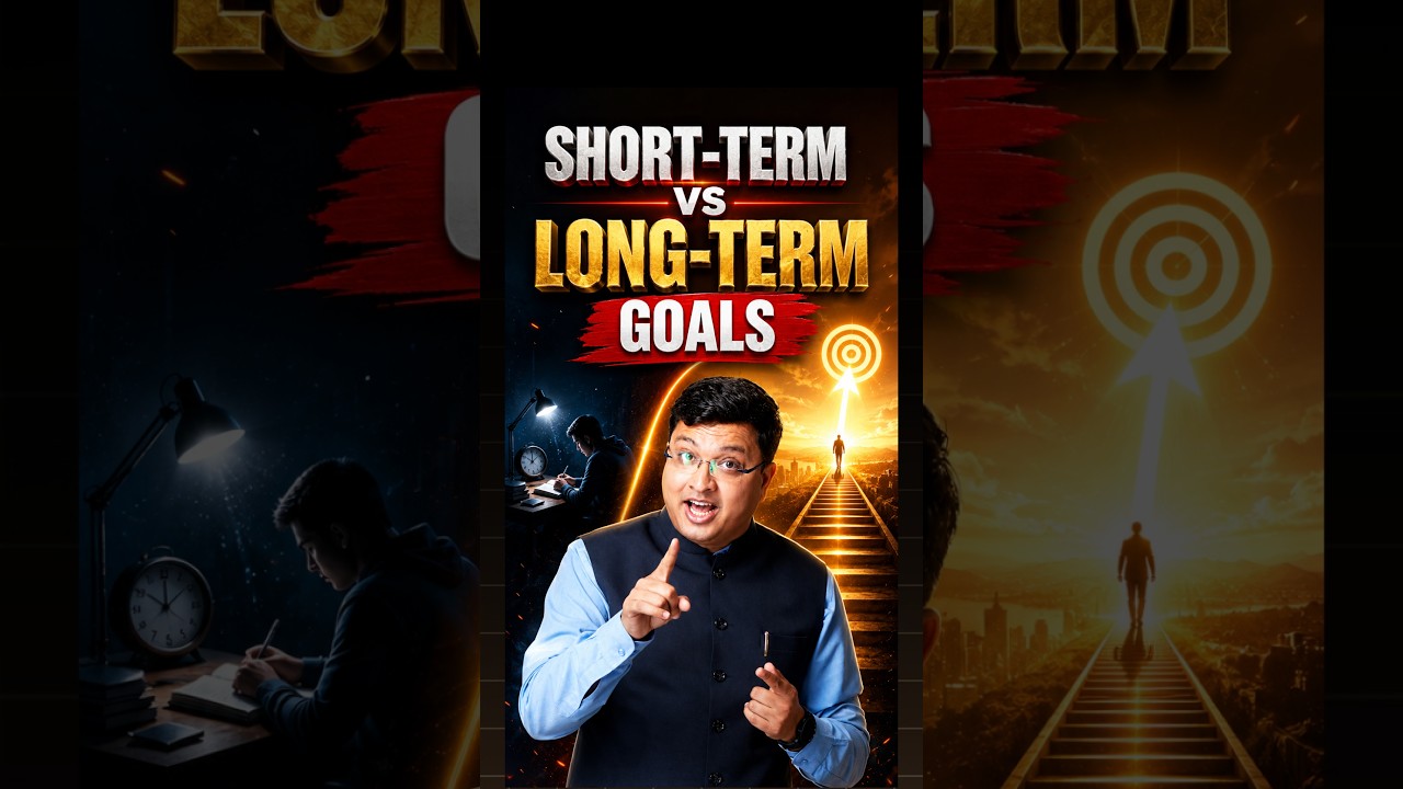 Short-Term vs Long-Term Goals | Students Must Know💪#neet2027 #neet #nvsir #strategy | Motion NEET