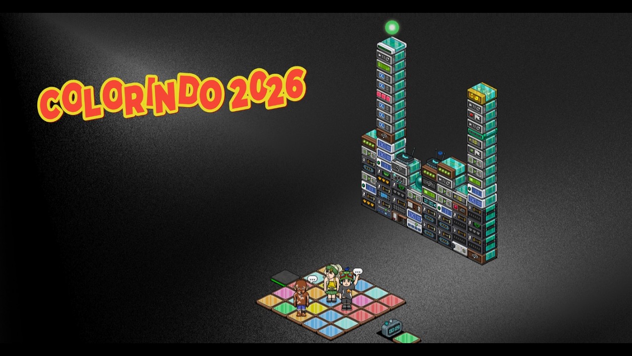 Colorindo Habblet 2026 #Variaveis#