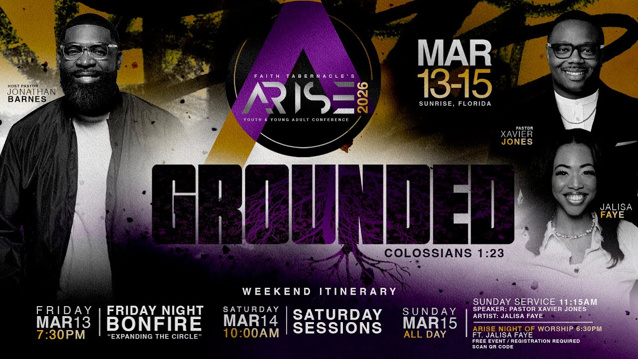 FAITH TABERNACLE - SOUTH FL • MARCH 15, 2026 LIVE