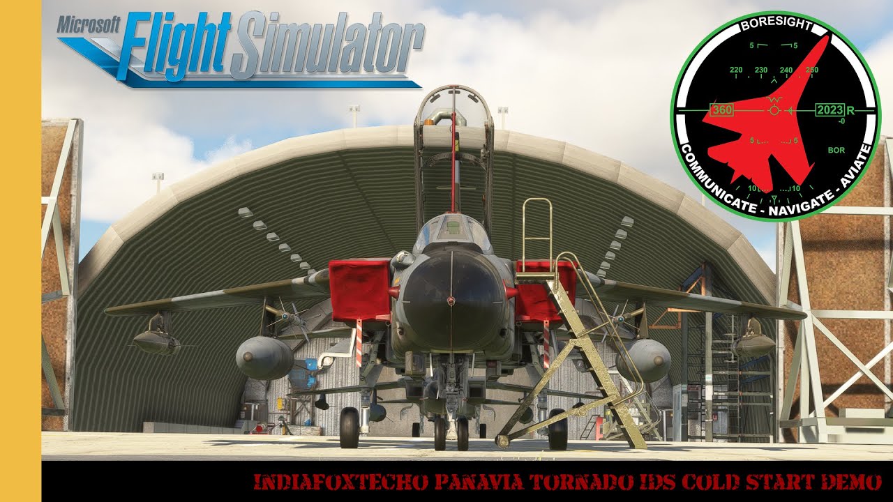 IndiaFoxtEcho Panavia Tornado IDS Cold Start Demo | Mighty Fin | Electric Flick-Knife | MSFS