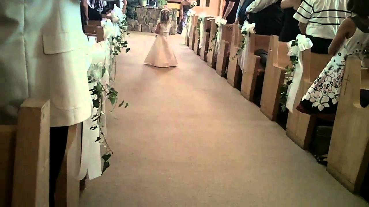 Reluctant Flower Girl and Ring Bearer