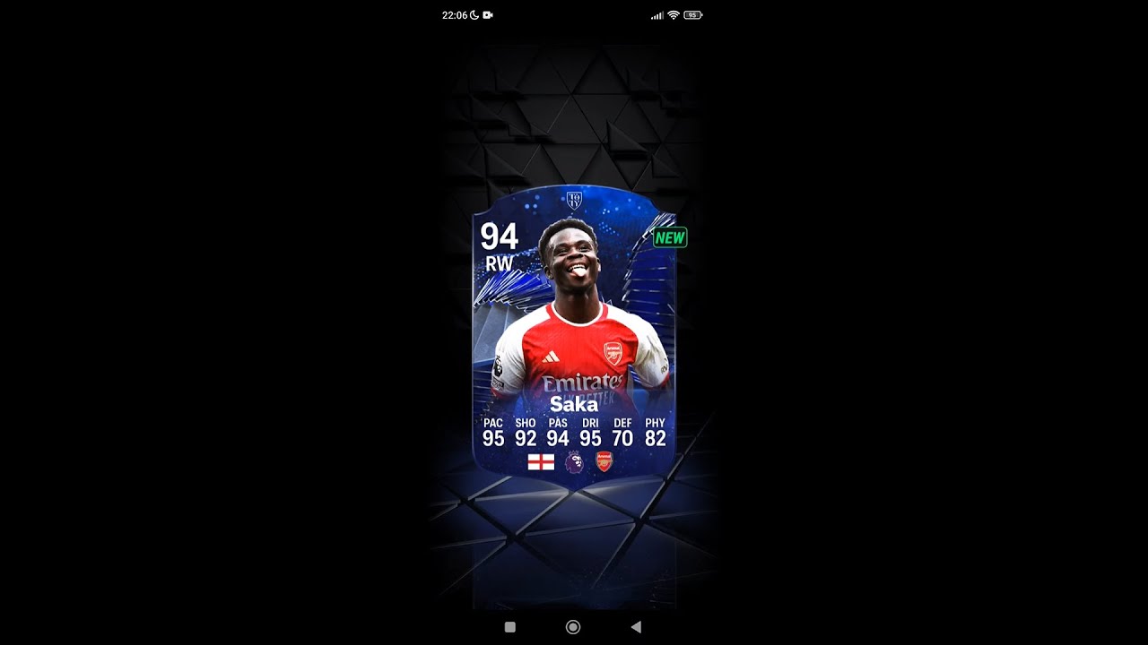 MADFUT 24: 94 TOTY Nominee Bukayo Saka (Objective)