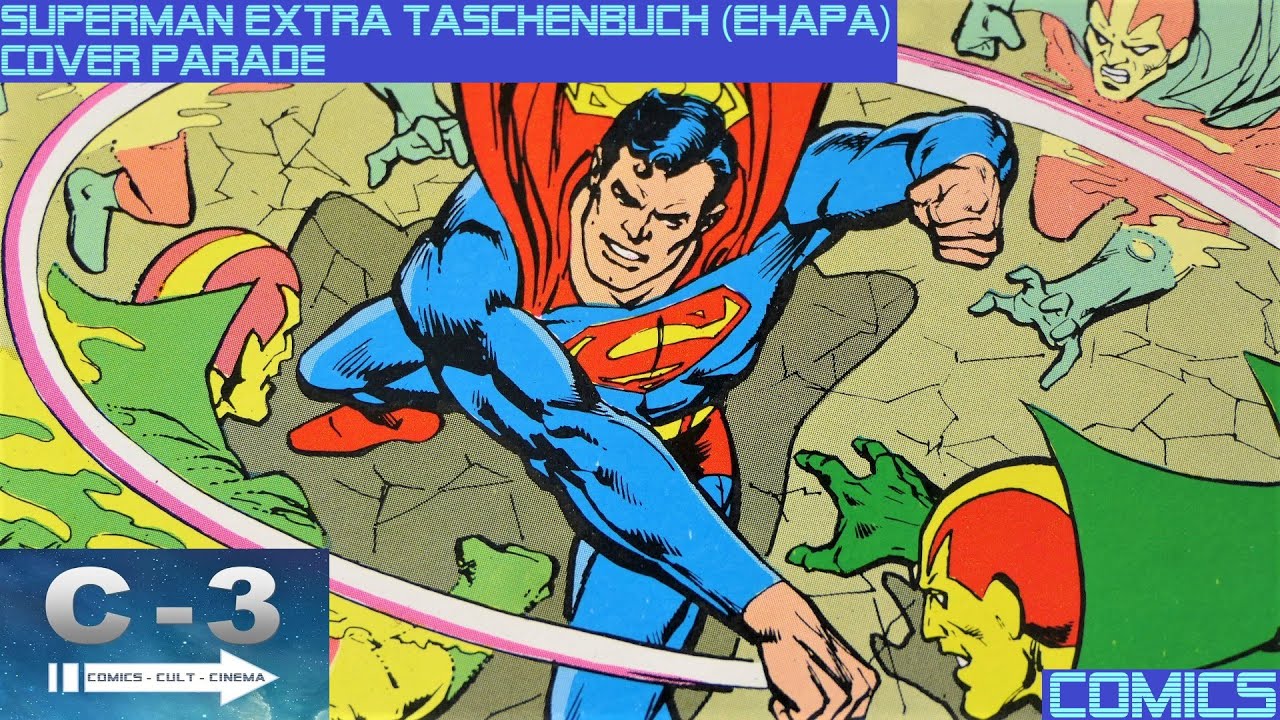 SUPERMAN EXTRA Taschenbuch (EHAPA) Cover Parade