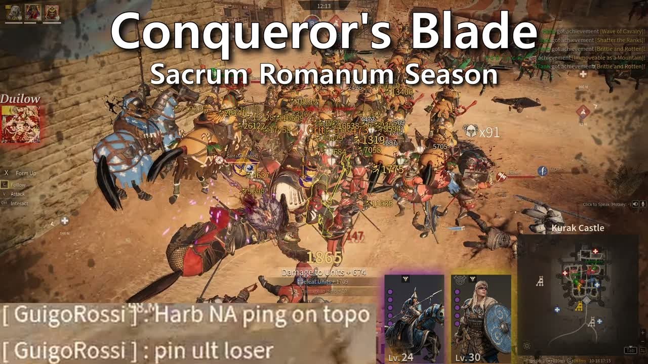 Conqueror's Blade Montage | Season 24 [Sacrum Romanum] | Siege/Ranked/TW