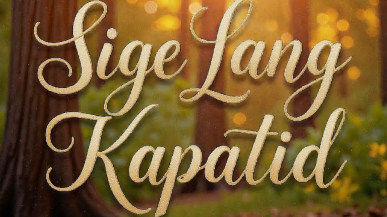 Sige Lang Kapatid MCGI by: Bro Daniel Razon (song cover)