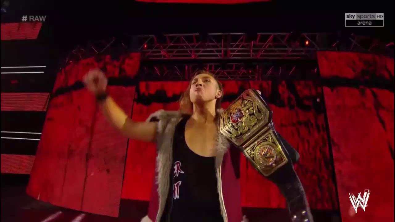 WWE RAW 07/11/2017 Pete Dunne Raw Debut Entrance